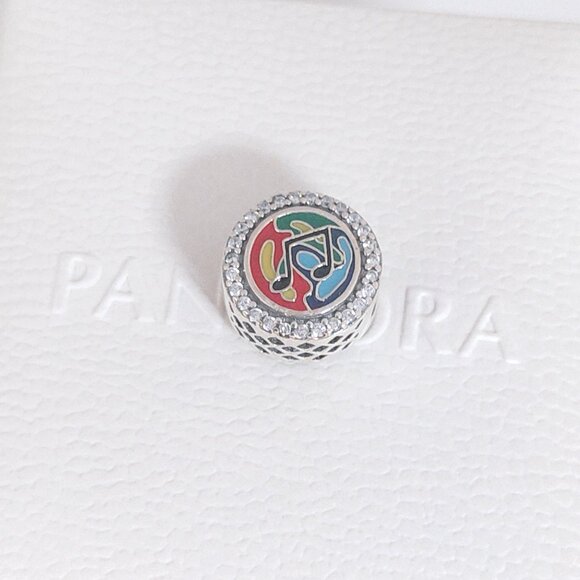 Pandora Engravable Musical Note Charm Bead S925 Silver with box - Picture 2 of 8